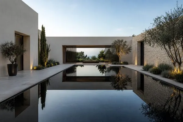 Mirror Pool — Babylon Landscape Architecture