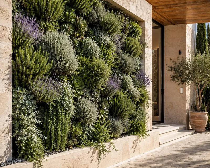 Mediterranean Wall — Babylon Landscape Architecture