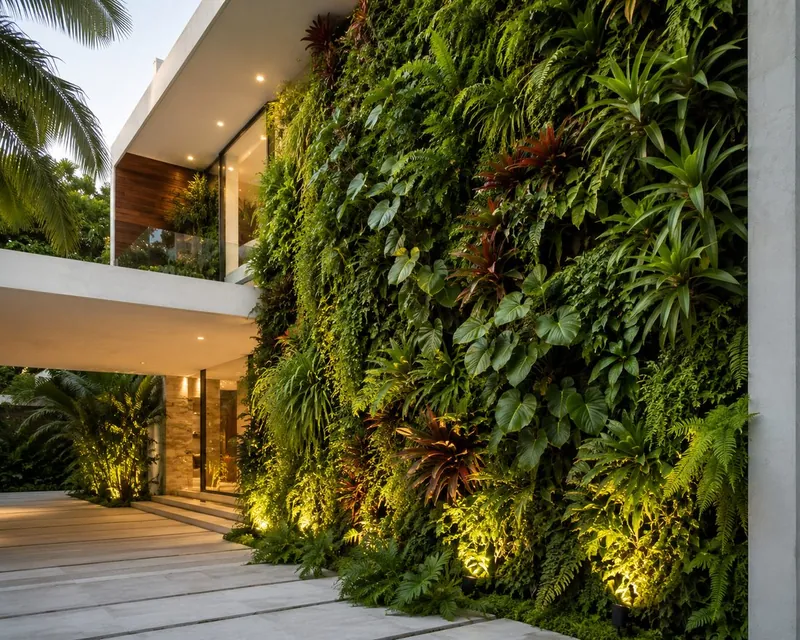 Tropical Wall — Babylon Landscape Architecture