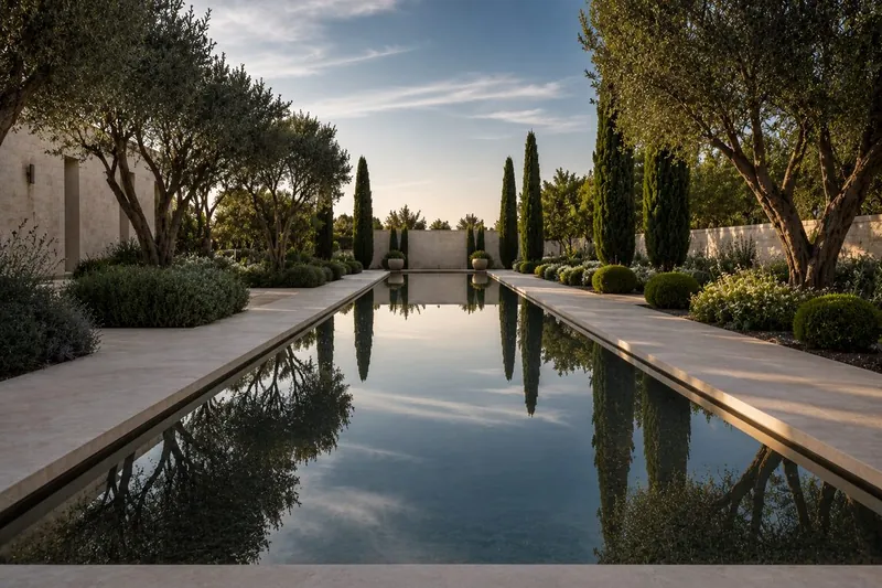 Reflecting Pool — Babylon Landscape Architecture